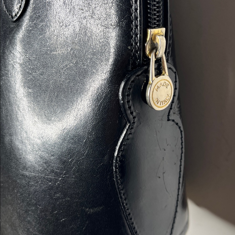 Michael Rome Leather embossed Bag horses made in Italy - Picture 6 of 9